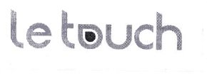 Trademark LETOUCH