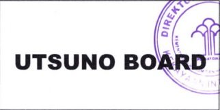 Trademark UTSUNO BOARD