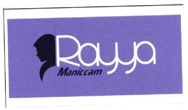 Trademark RAYYA MANICCAM + LOGO