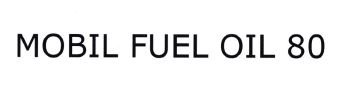 Trademark MOBIL FUEL OIL B0