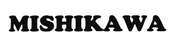 Trademark MISHIKAWA