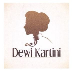 Trademark DEWI KARTINI + LOGO / LUKISAN WAJAH WANITA