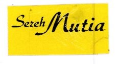 Trademark SEREH MUTIA