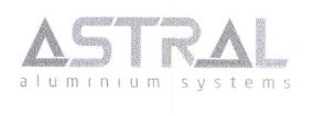 Trademark ASTRAL ALUMUNIUM SYSTEM