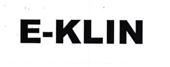 Trademark E-KLIN