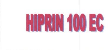 Trademark HIPRIN 100 EC