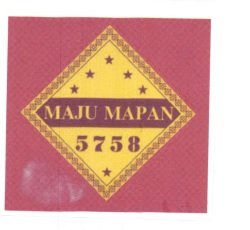 Trademark MAJU MAPAN 5758