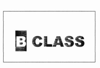 Trademark B CLASS