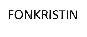 Trademark FONKRISTIN