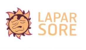 Trademark LAPAR SORE + LOGO