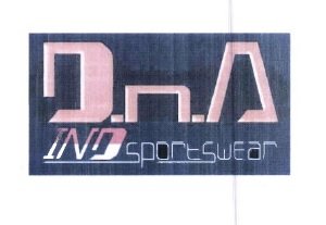 Trademark D.N.A INDSPORTSWEAR