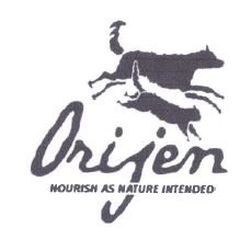 Trademark ORIJEN NOURISH AS NATURE INTENDED + LOGO