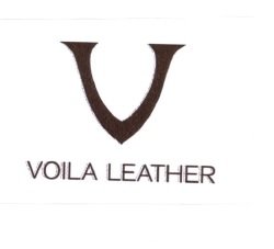 Trademark VOILA LEATHER + LOGO V