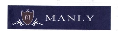 Trademark MANLY + LOGO M