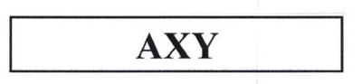 Trademark AXY