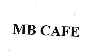 Trademark MB CAFE