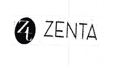 Trademark ZENTA + LOGO ZT