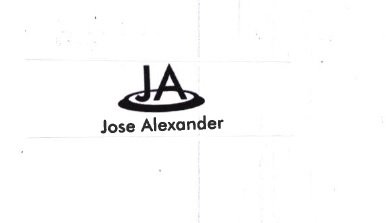 Trademark JOSE ALEXANDER + LOGO JA