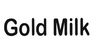 Trademark GOLD MILK