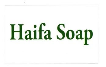 Trademark HAIFA SOAP