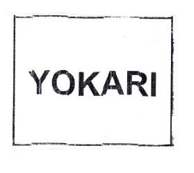 Trademark YOKARI