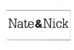 Trademark NATE & NICK