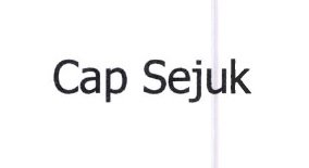 Trademark CAP SEJUK