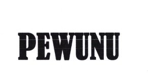 Trademark PEWUNU