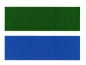 Trademark LOGO WARNA HIJAU BIRU
