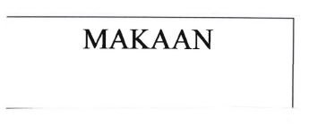 Trademark MAKAAN