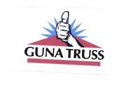 Trademark GUNA TRUSS + LOGO