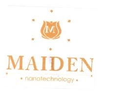 Trademark MAIDEN NANOTECHNOLOGY + LOGO M