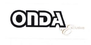 Trademark ONDA EXCLUSIVE