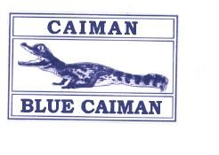 Trademark CAIMAN BLUE CAIMAN + LUKISAN