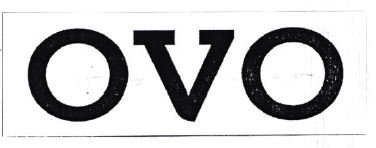 Trademark OVO + LOGO