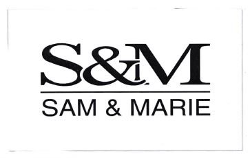 Trademark SAM & MARIE + LOGO S&M