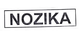 Trademark NOZIKA