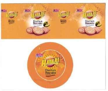 Trademark HATARI DURIAN BISCUIT