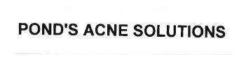 Trademark POND'S ACNE SOLUTIONS