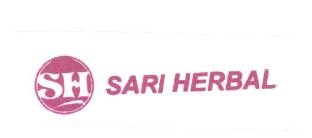 Trademark SARI HERBAL + LOGO SH