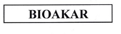 Trademark BIOAKAR