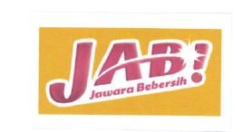 Trademark JAB! JAWARA BEBERSIH