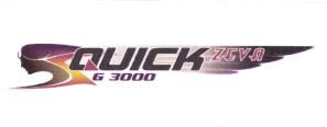 Trademark QUICK G 3000 ZEVA