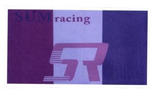 Trademark SUM RACING + LOGO SR