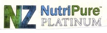 Trademark NZ NUTRIPURE PLATINUM