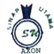 Trademark SINAR UTAMA AXON + LOGO