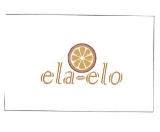 Trademark ELA ELO + LOGO