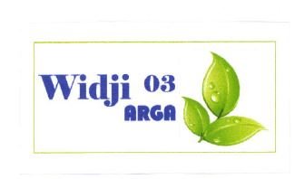 Trademark WIDJI ARGA 03 + LOGO