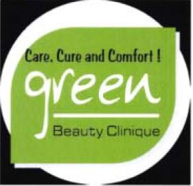 Trademark GREEN BEAUTY CLINIQUE CARE, CURE AND COMFORT!