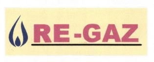 Trademark RE-GAZ + LOGO